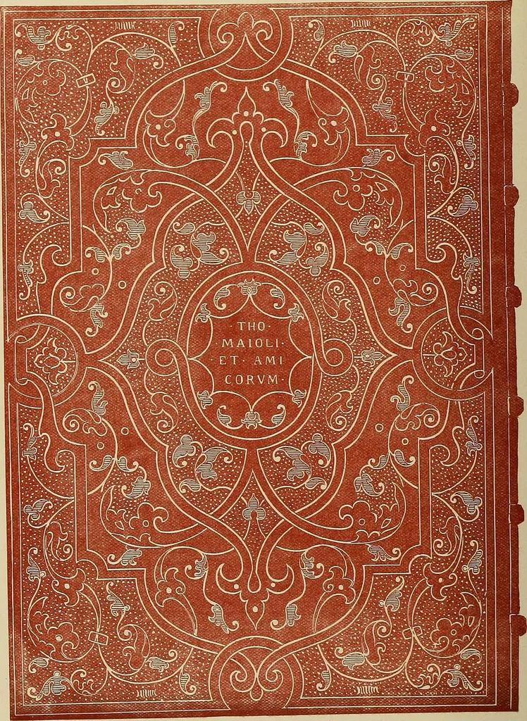 An illustration from A history of the art of bookbinding : with some account of the books of the ancients, 1894, leaf 215