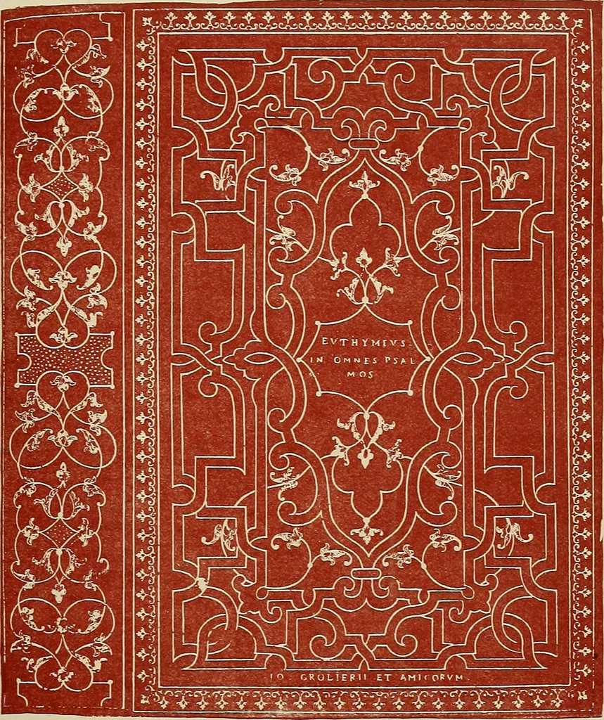 An illustration from A history of the art of bookbinding : with some account of the books of the ancients, 1894, leaf 218