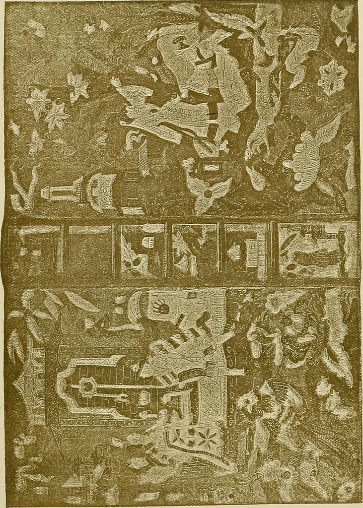 An illustration from A history of the art of bookbinding : with some account of the books of the ancients, 1894, leaf 244