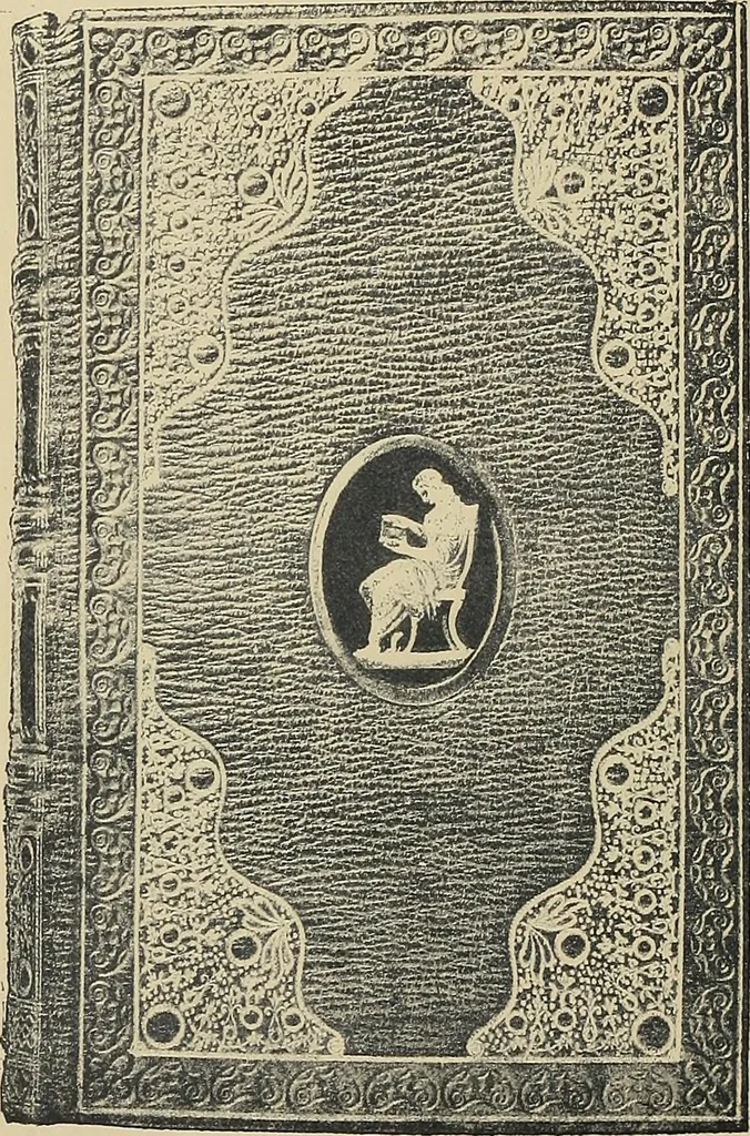 An illustration from A history of the art of bookbinding : with some account of the books of the ancients, 1894, leaf 285