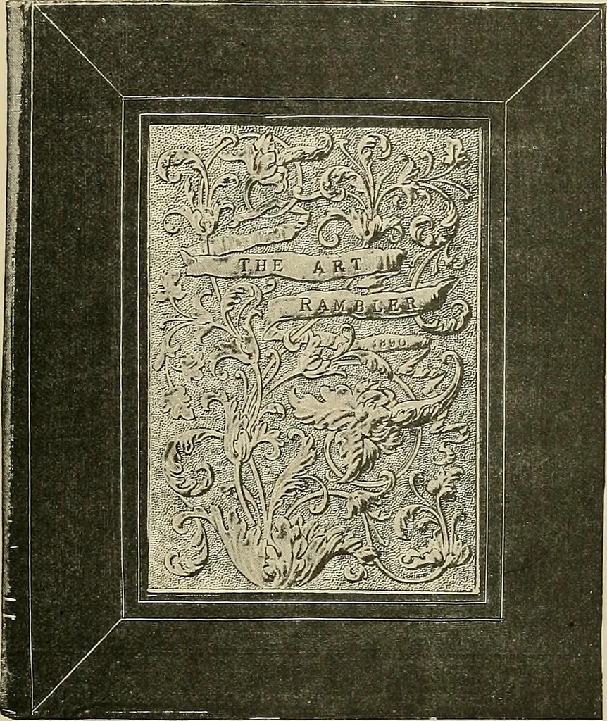 An illustration from A history of the art of bookbinding : with some account of the books of the ancients, 1894, leaf 290