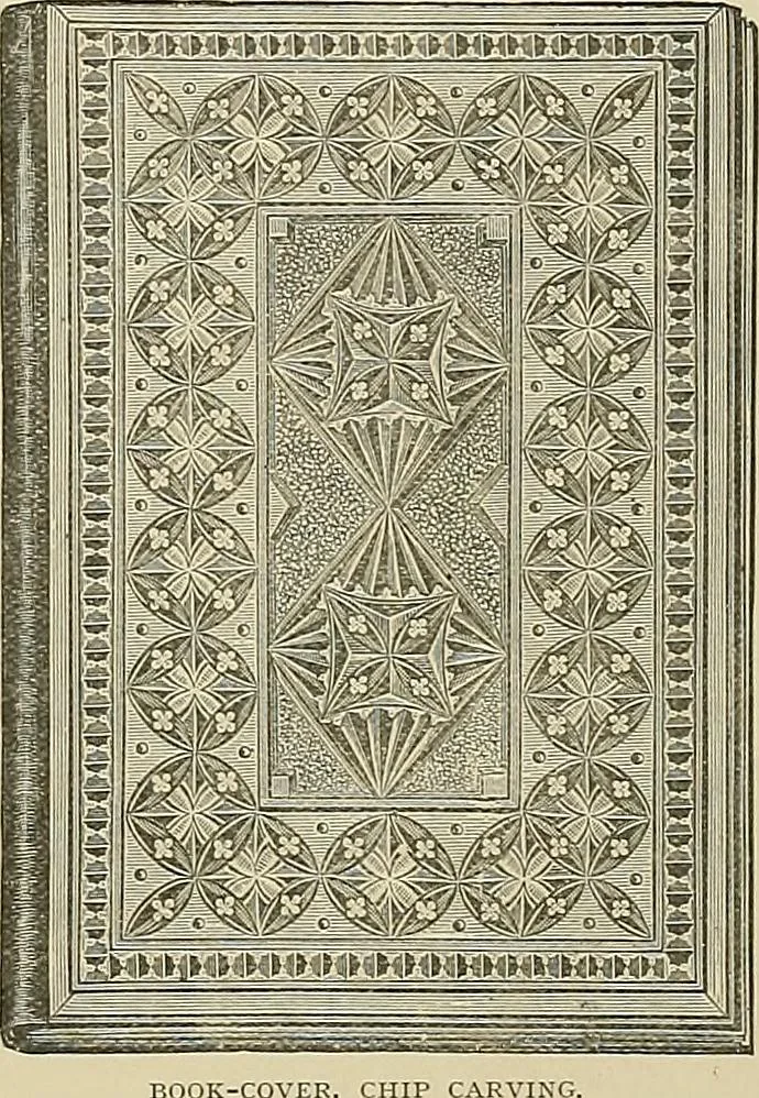 An illustration from A history of the art of bookbinding : with some account of the books of the ancients, 1894, leaf 296