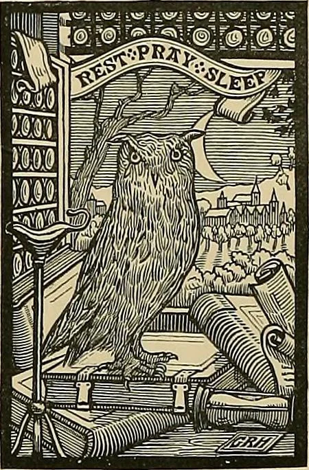 An illustration from A history of the art of bookbinding : with some account of the books of the ancients, 1894, leaf 319
