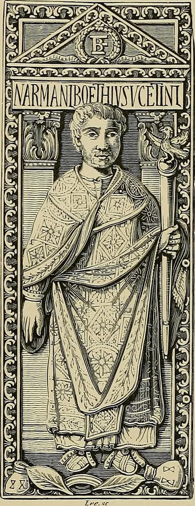 An illustration from A history of the art of bookbinding : with some account of the books of the ancients, 1894, leaf 71