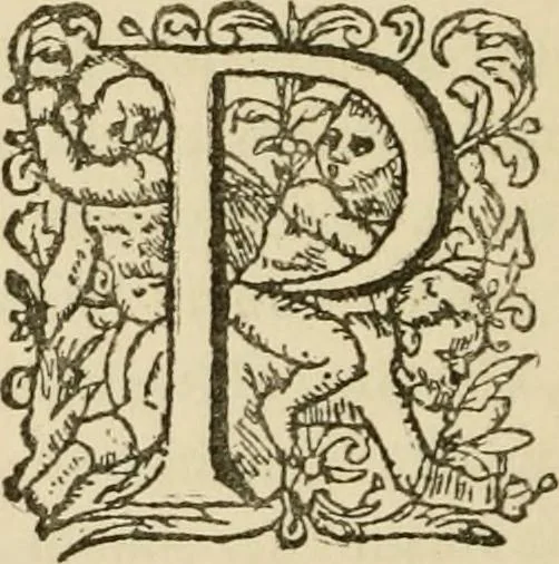 An illustration from History of the Bassandyne Bible, the first printed in Scotland with notices of the early printers of Edinburgh, 1887, leaf 179