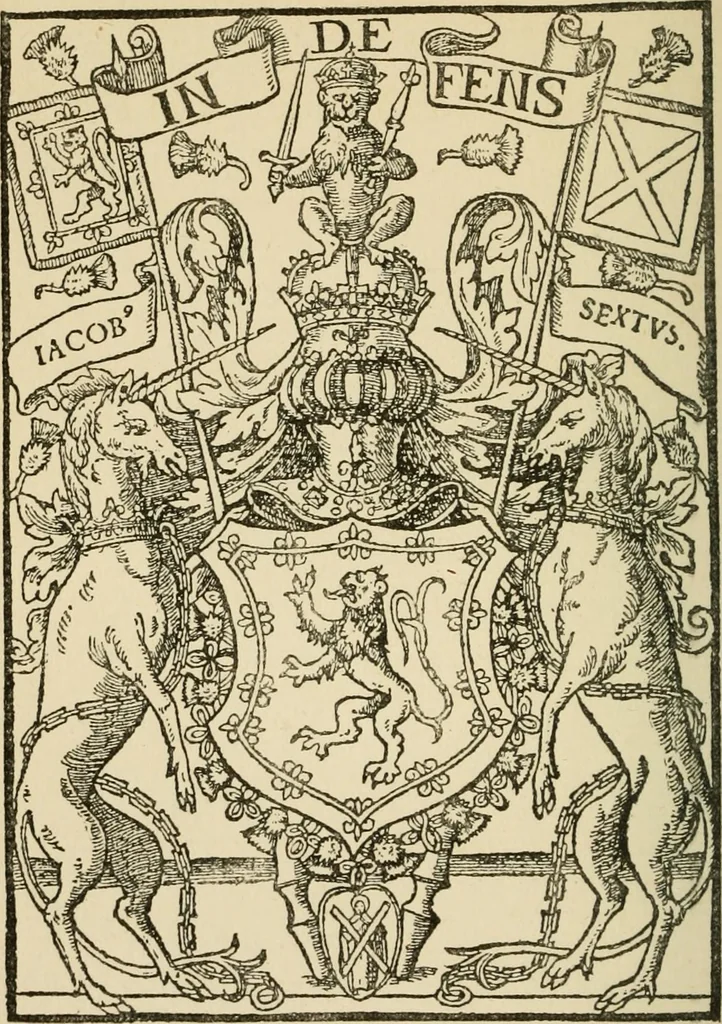 An illustration from History of the Bassandyne Bible, the first printed in Scotland with notices of the early printers of Edinburgh, 1887, leaf 7