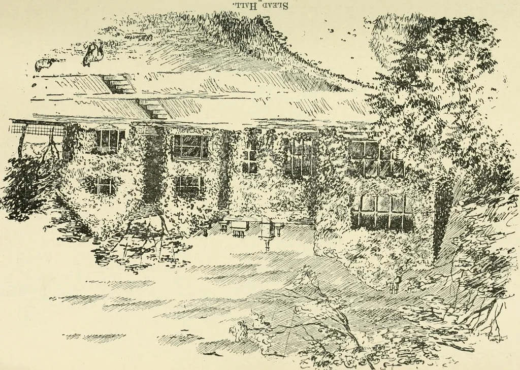 An illustration from The history of Brighouse, Rastrick, and Hipperholme; with monorial notes on Coley, Lightcliffe, Northowram, Shelf, Fixby, Clifton and Kirklees, 1893, leaf 159