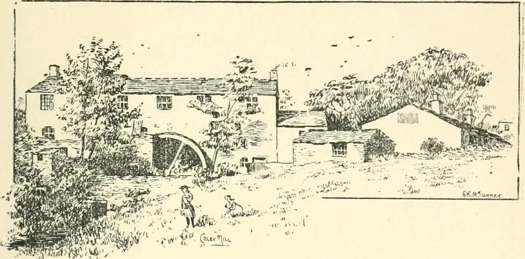 An illustration from The history of Brighouse, Rastrick, and Hipperholme; with monorial notes on Coley, Lightcliffe, Northowram, Shelf, Fixby, Clifton and Kirklees, 1893, leaf 178