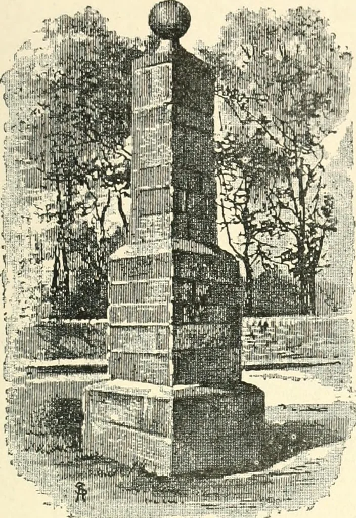 An illustration from The history of Brighouse, Rastrick, and Hipperholme; with monorial notes on Coley, Lightcliffe, Northowram, Shelf, Fixby, Clifton and Kirklees, 1893, leaf 208