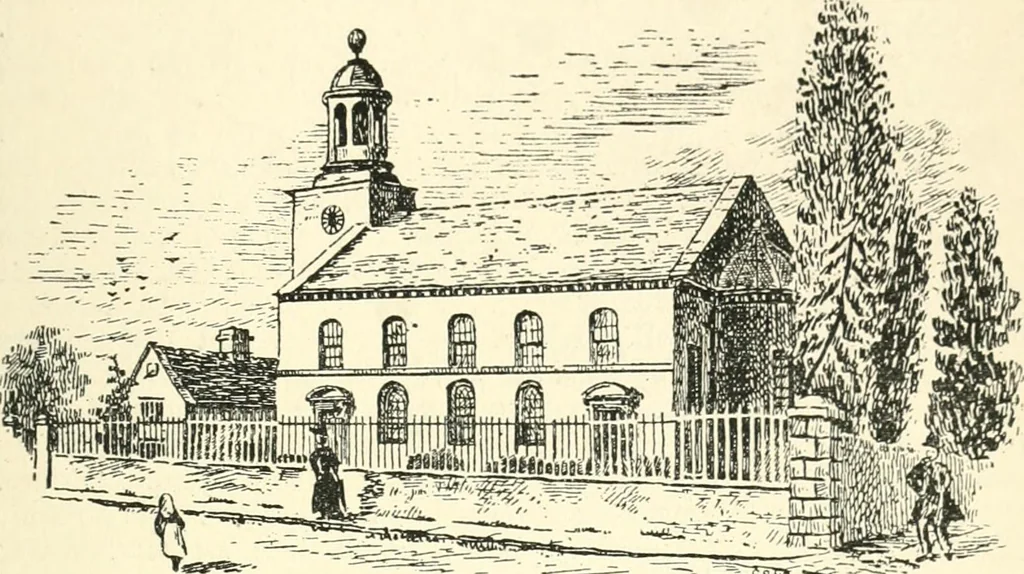 An illustration from The history of Brighouse, Rastrick, and Hipperholme; with monorial notes on Coley, Lightcliffe, Northowram, Shelf, Fixby, Clifton and Kirklees, 1893, leaf 220