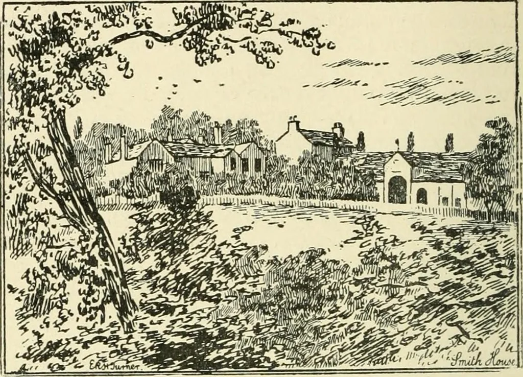 An illustration from The history of Brighouse, Rastrick, and Hipperholme; with monorial notes on Coley, Lightcliffe, Northowram, Shelf, Fixby, Clifton and Kirklees, 1893, leaf 225