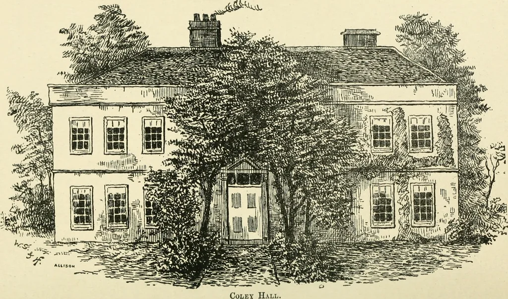 An illustration from The history of Brighouse, Rastrick, and Hipperholme; with monorial notes on Coley, Lightcliffe, Northowram, Shelf, Fixby, Clifton and Kirklees, 1893, leaf 229