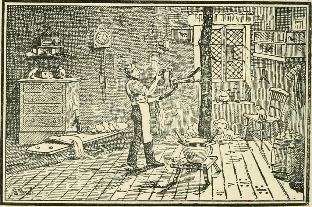 An illustration from The history of Brighouse, Rastrick, and Hipperholme; with monorial notes on Coley, Lightcliffe, Northowram, Shelf, Fixby, Clifton and Kirklees, 1893, leaf 243