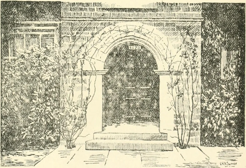 An illustration from The history of Brighouse, Rastrick, and Hipperholme; with monorial notes on Coley, Lightcliffe, Northowram, Shelf, Fixby, Clifton and Kirklees, 1893, leaf 252