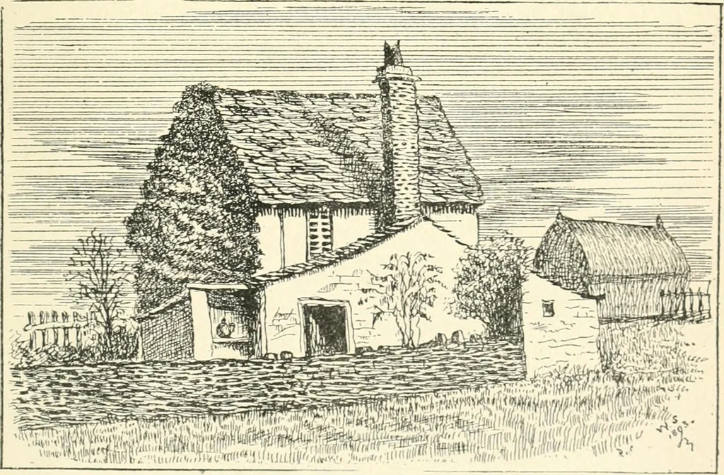 An illustration from The history of Brighouse, Rastrick, and Hipperholme; with monorial notes on Coley, Lightcliffe, Northowram, Shelf, Fixby, Clifton and Kirklees, 1893, leaf 254