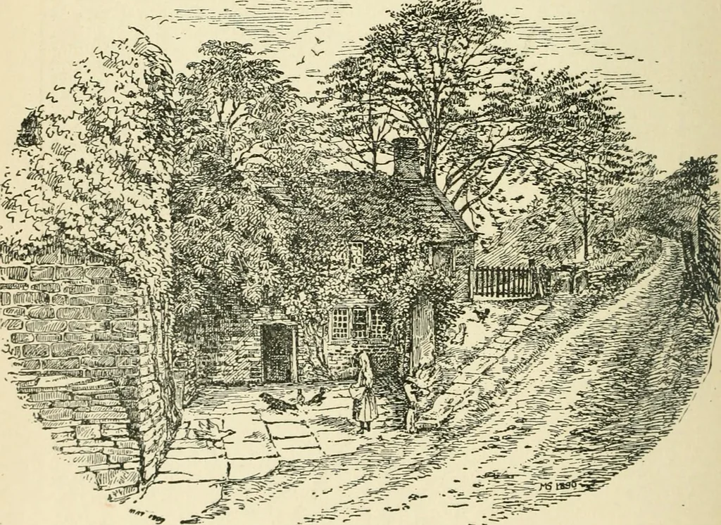 An illustration from The history of Brighouse, Rastrick, and Hipperholme; with monorial notes on Coley, Lightcliffe, Northowram, Shelf, Fixby, Clifton and Kirklees, 1893, leaf 255