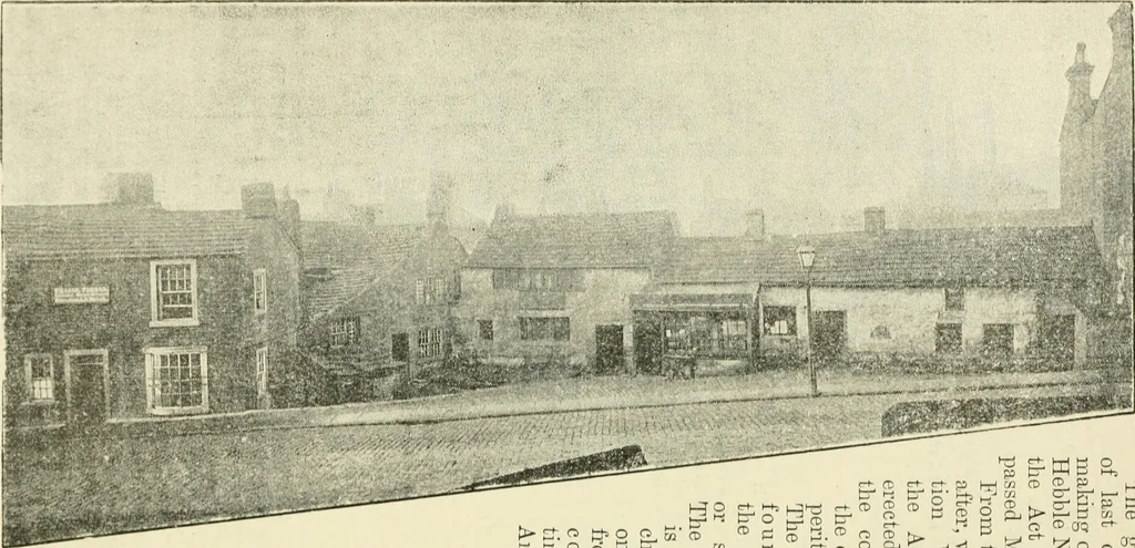 An illustration from The history of Brighouse, Rastrick, and Hipperholme; with monorial notes on Coley, Lightcliffe, Northowram, Shelf, Fixby, Clifton and Kirklees, 1893, leaf 263
