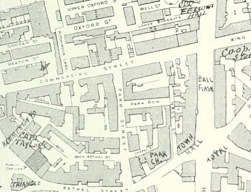 An illustration from The history of Brighouse, Rastrick, and Hipperholme; with monorial notes on Coley, Lightcliffe, Northowram, Shelf, Fixby, Clifton and Kirklees, 1893, leaf 272
