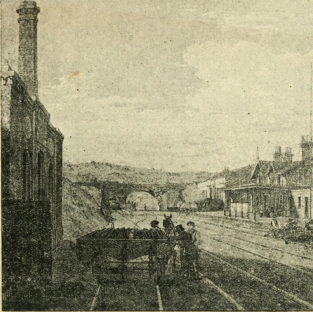 An illustration from The history of Brighouse, Rastrick, and Hipperholme; with monorial notes on Coley, Lightcliffe, Northowram, Shelf, Fixby, Clifton and Kirklees, 1893, leaf 275