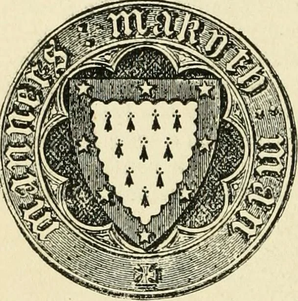 An illustration from The history of Brighouse, Rastrick, and Hipperholme; with monorial notes on Coley, Lightcliffe, Northowram, Shelf, Fixby, Clifton and Kirklees, 1893, leaf 281