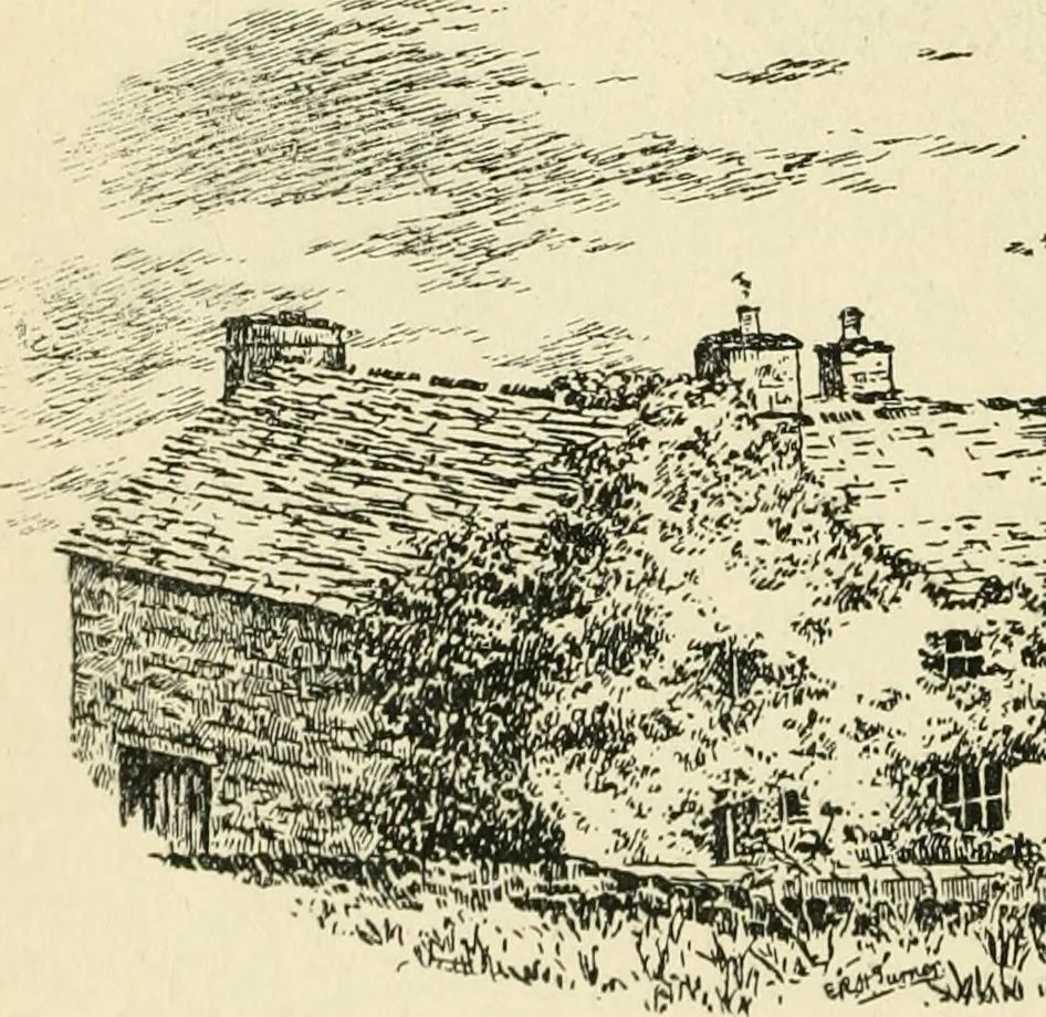 An illustration from The history of Brighouse, Rastrick, and Hipperholme; with monorial notes on Coley, Lightcliffe, Northowram, Shelf, Fixby, Clifton and Kirklees, 1893, leaf 281