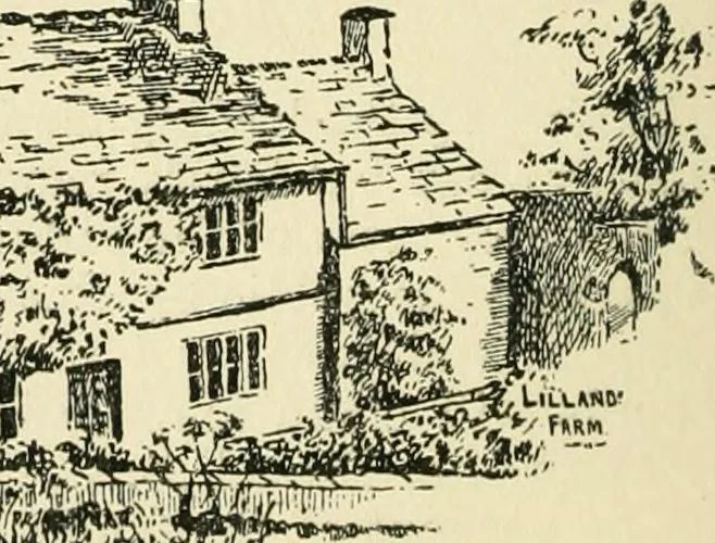 An illustration from The history of Brighouse, Rastrick, and Hipperholme; with monorial notes on Coley, Lightcliffe, Northowram, Shelf, Fixby, Clifton and Kirklees, 1893, leaf 281