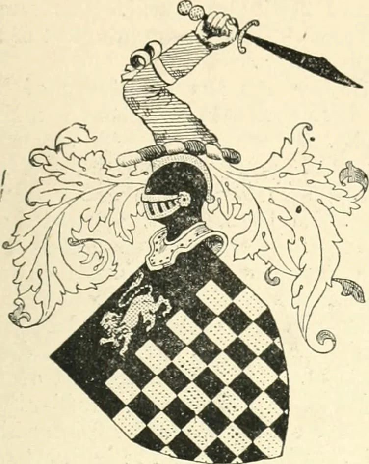An illustration from The history of Brighouse, Rastrick, and Hipperholme; with monorial notes on Coley, Lightcliffe, Northowram, Shelf, Fixby, Clifton and Kirklees, 1893, leaf 288