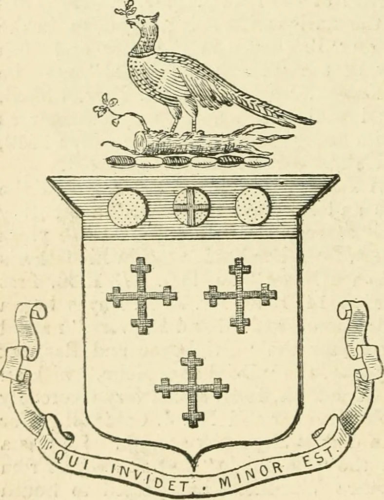 An illustration from The history of Brighouse, Rastrick, and Hipperholme; with monorial notes on Coley, Lightcliffe, Northowram, Shelf, Fixby, Clifton and Kirklees, 1893, leaf 321