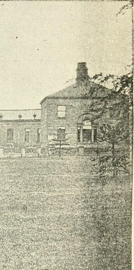 An illustration from The history of Brighouse, Rastrick, and Hipperholme; with monorial notes on Coley, Lightcliffe, Northowram, Shelf, Fixby, Clifton and Kirklees, 1893, leaf 324