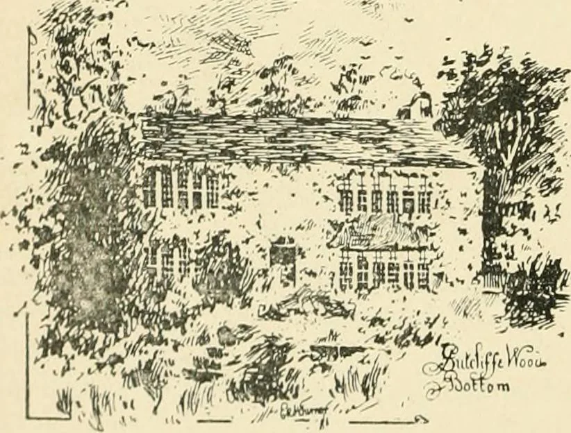 An illustration from The history of Brighouse, Rastrick, and Hipperholme; with monorial notes on Coley, Lightcliffe, Northowram, Shelf, Fixby, Clifton and Kirklees, 1893, leaf 337