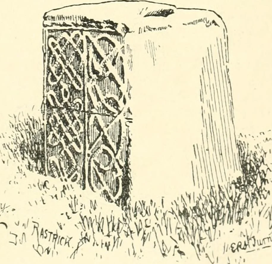 An illustration from The history of Brighouse, Rastrick, and Hipperholme; with monorial notes on Coley, Lightcliffe, Northowram, Shelf, Fixby, Clifton and Kirklees, 1893, leaf 34