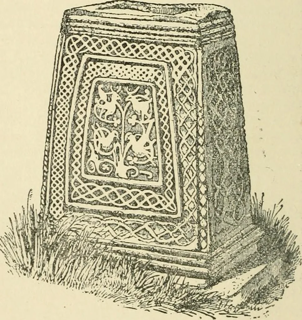 An illustration from The history of Brighouse, Rastrick, and Hipperholme; with monorial notes on Coley, Lightcliffe, Northowram, Shelf, Fixby, Clifton and Kirklees, 1893, leaf 35