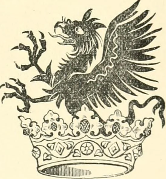 An illustration from The history of Brighouse, Rastrick, and Hipperholme; with monorial notes on Coley, Lightcliffe, Northowram, Shelf, Fixby, Clifton and Kirklees, 1893, leaf 40