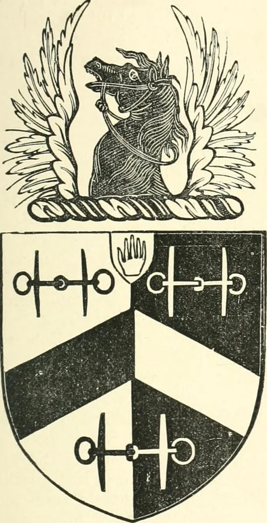 An illustration from The history of Brighouse, Rastrick, and Hipperholme; with monorial notes on Coley, Lightcliffe, Northowram, Shelf, Fixby, Clifton and Kirklees, 1893, leaf 80
