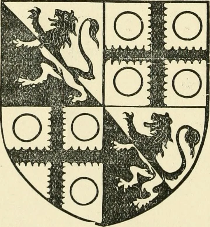 An illustration from The history of Brighouse, Rastrick, and Hipperholme; with monorial notes on Coley, Lightcliffe, Northowram, Shelf, Fixby, Clifton and Kirklees, 1893, leaf 95