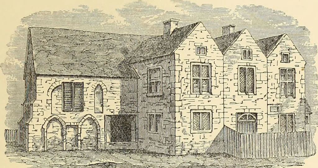 An illustration from A history of the castles, mansions, and manors of western Sussex, 1876, leaf 128