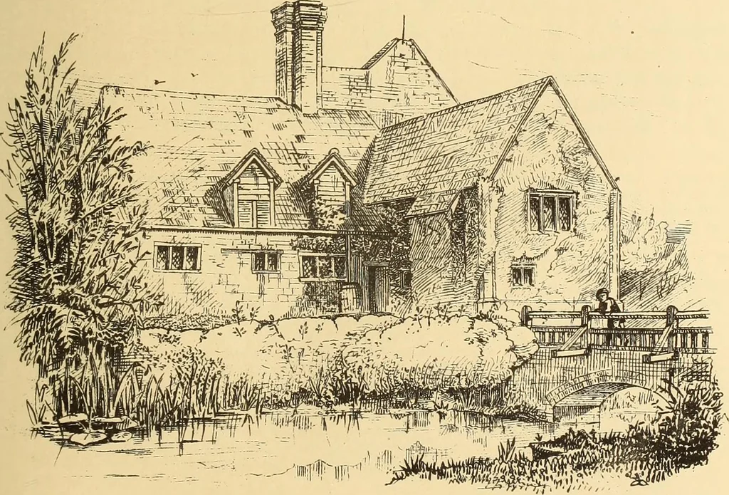 An illustration from A history of the castles, mansions, and manors of western Sussex, 1876, leaf 174