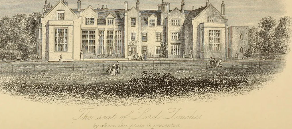 An illustration from A history of the castles, mansions, and manors of western Sussex, 1876, leaf 225