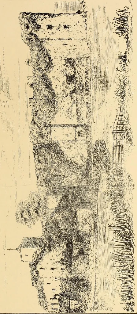 An illustration from A history of the castles, mansions, and manors of western Sussex, 1876, leaf 26