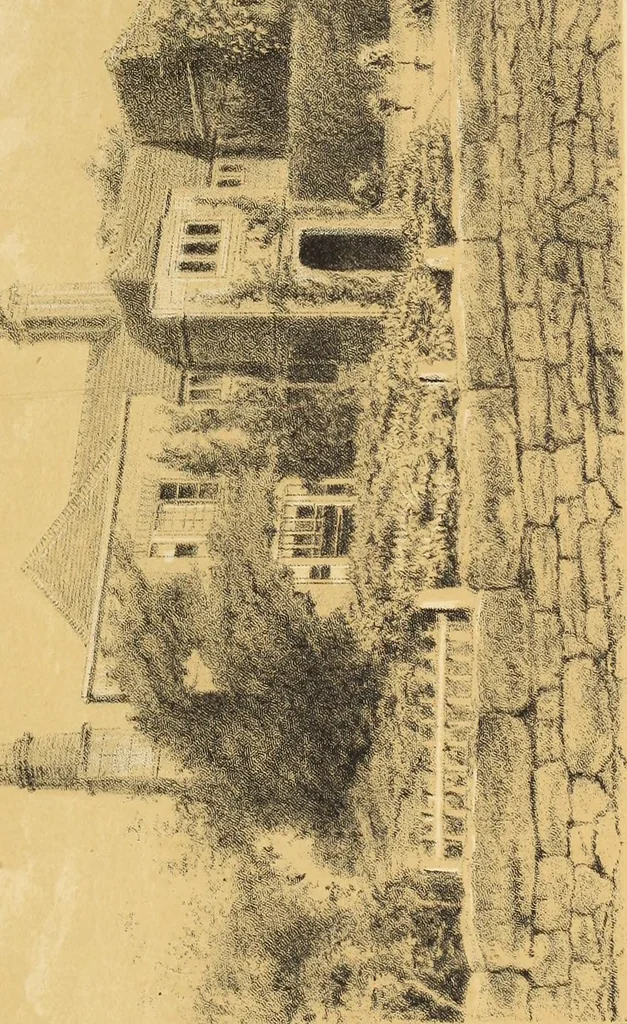 An illustration from A history of the castles, mansions, and manors of western Sussex, 1876, leaf 306