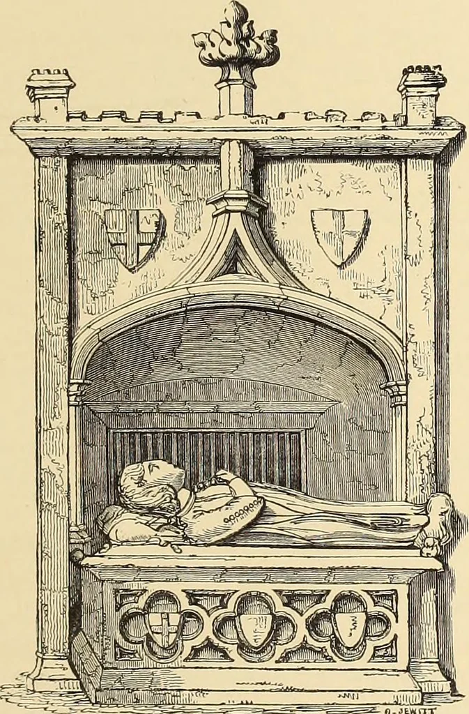 An illustration from A history of the castles, mansions, and manors of western Sussex, 1876, leaf 386