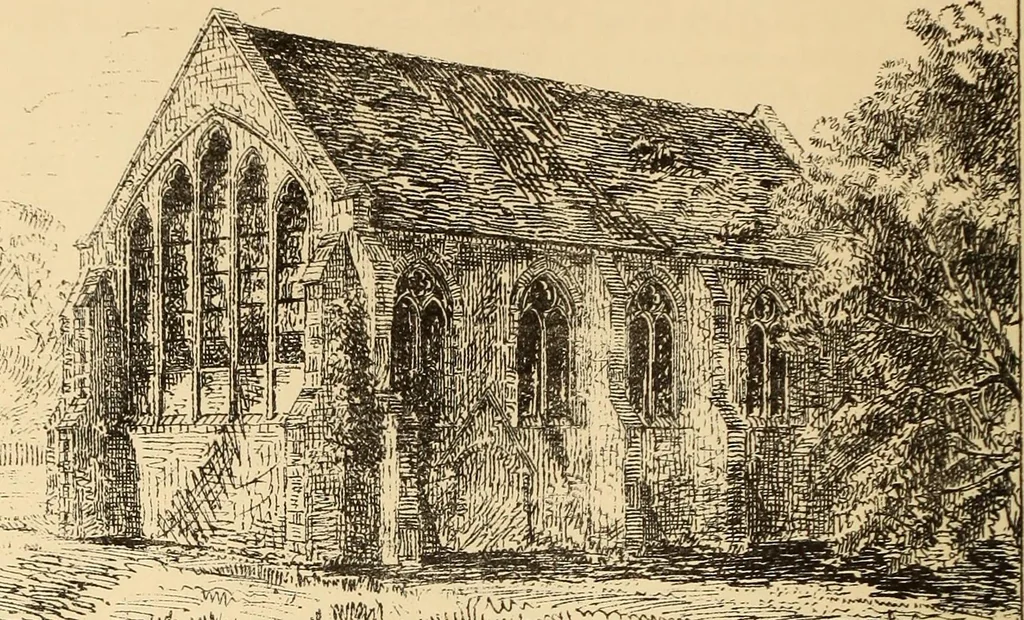 An illustration from A history of the castles, mansions, and manors of western Sussex, 1876, leaf 99