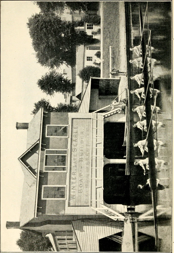 An illustration from The history of the Christ's College Boat Club, 1922, leaf 149