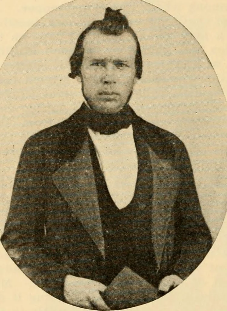 An illustration from History of the Churches of God in the United States of North America, 1914, leaf 103