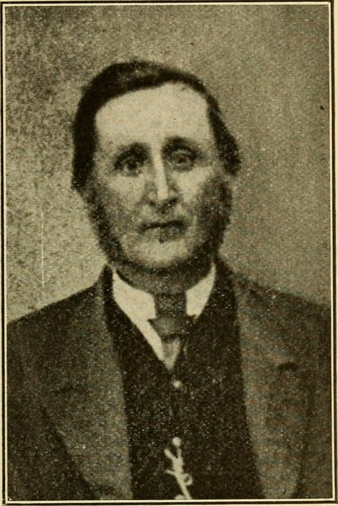 An illustration from History of the Churches of God in the United States of North America, 1914, leaf 106
