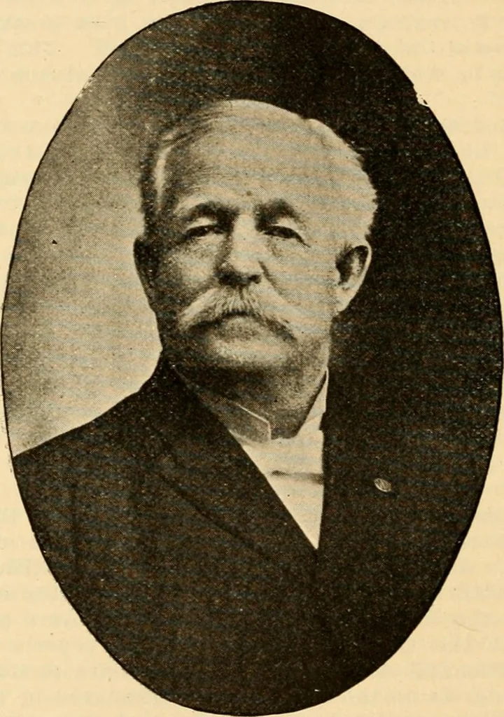 An illustration from History of the Churches of God in the United States of North America, 1914, leaf 201