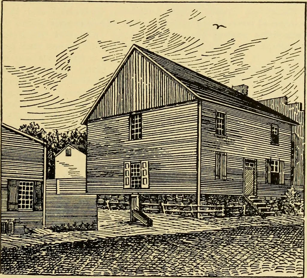An illustration from History of the Churches of God in the United States of North America, 1914, leaf 32