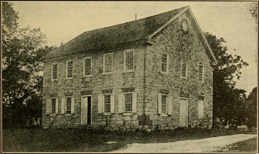 An illustration from History of the Churches of God in the United States of North America, 1914, leaf 38