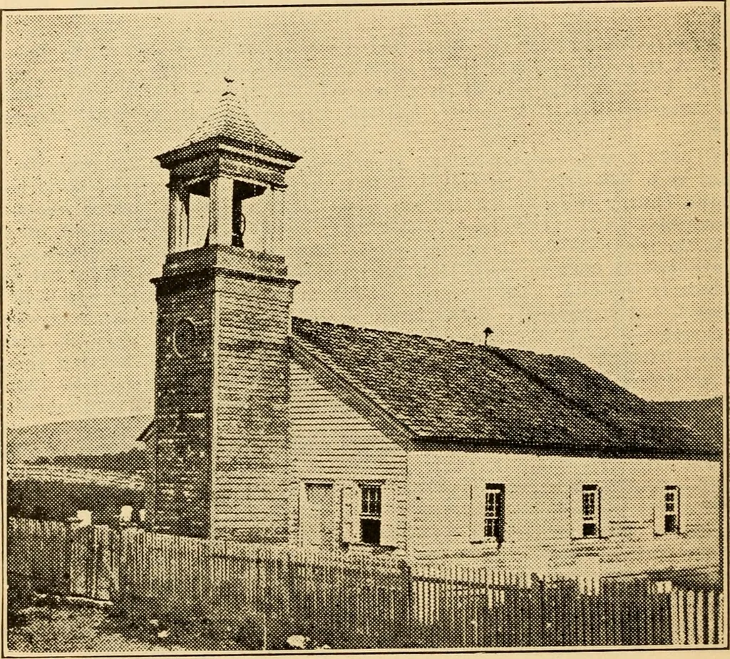 An illustration from History of the Churches of God in the United States of North America, 1914, leaf 45
