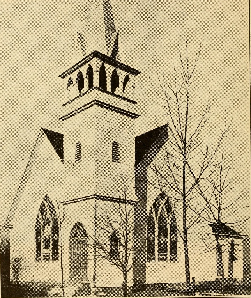 An illustration from History of the Churches of God in the United States of North America, 1914, leaf 47